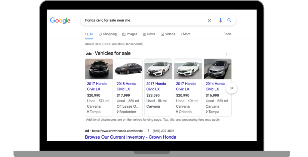 Google Vehicle Ads: What You Need to Know About The Bidding Process