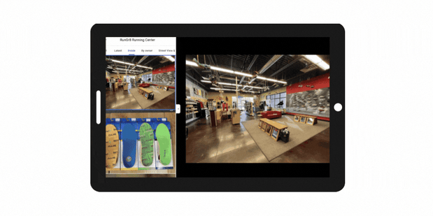Gif Animation of Google Business Profile of interior photos