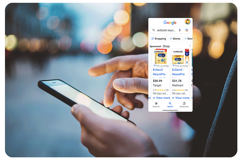 Local inventory ads on mobile phone Local inventory ads on mobile phone
