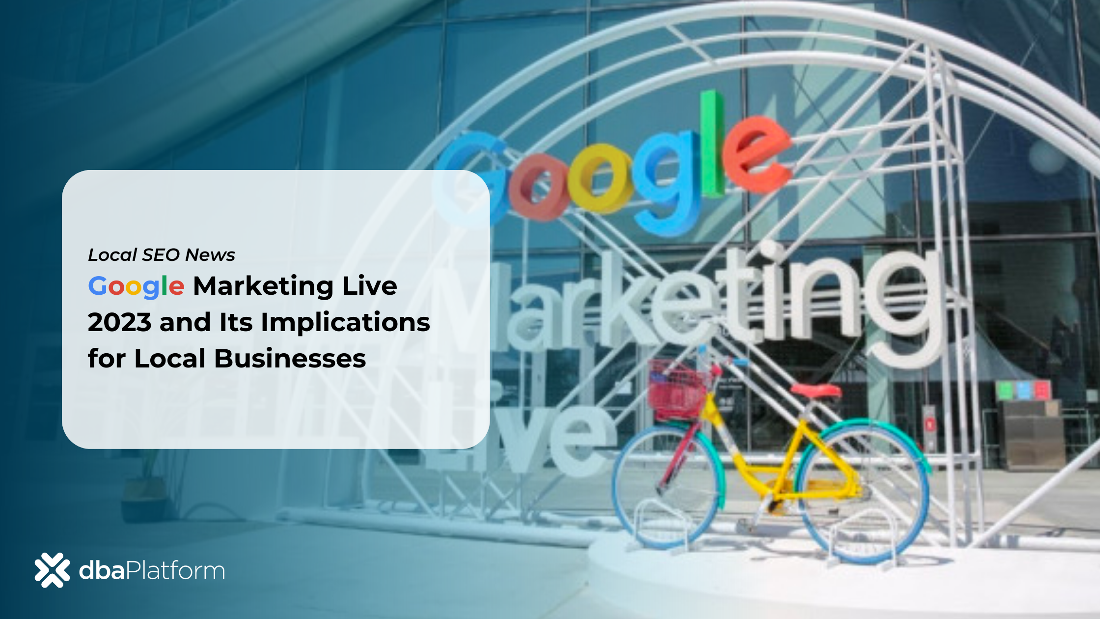 Google Marketing Live 2023 for Local Retailers